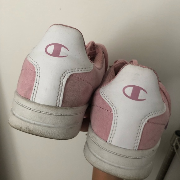 Pink Suede Champion Shoes - Picture 4 of 4